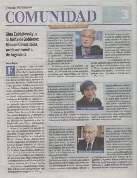 gaceta unam junta de gobierno